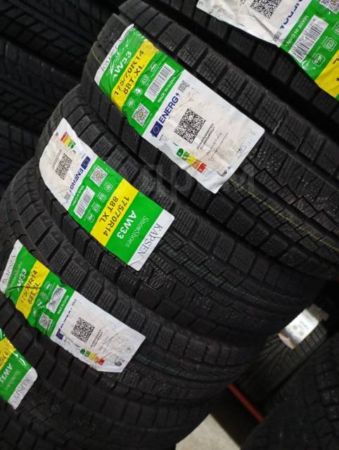 Kapsen SnowShoes AW33, 175/70 R14 88T, 14", 1 шт, 175 мм, 70 % ...