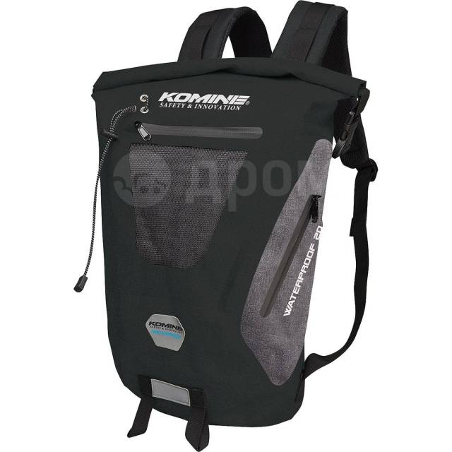   Komine SA-236 WP Backpack 20 Grey/Black 