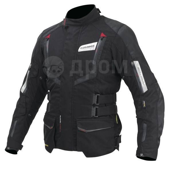  Komine JK-572 Full Year JKT-GALLIA 3XL, Black/Neon 