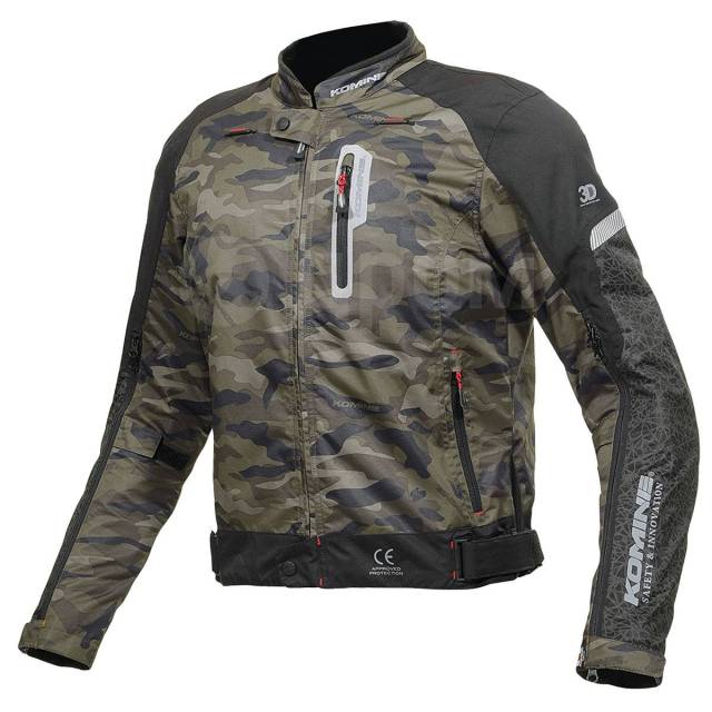  Komine JK-136 Air Flow System Jacket M, HR Black 