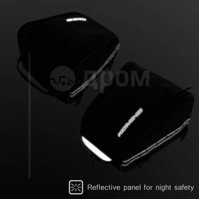   Komine SA-249 Motorcycle Tail Bag 9L 