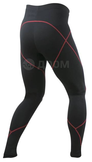  Komine PKL-125 Compression Thermal Underpants Black/Red, XL 