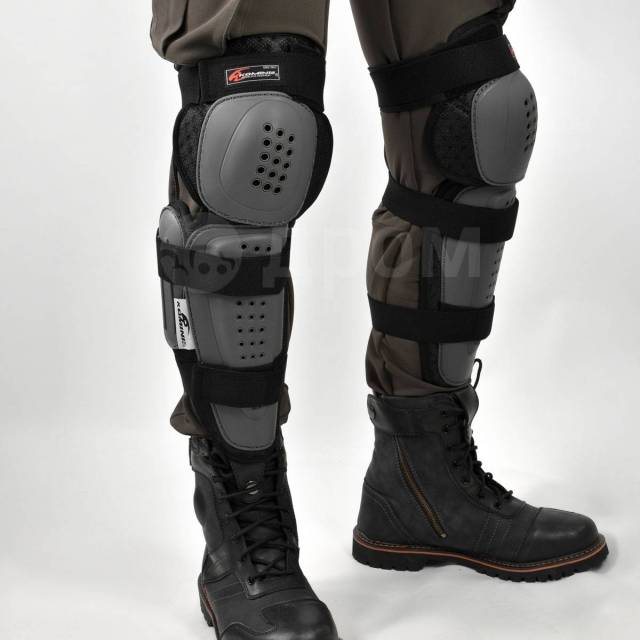   Komine SK-608 Triple knee protector 3 Black 