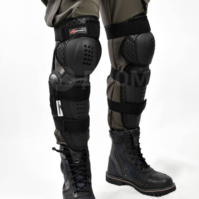   Komine SK-608 Triple knee protector 3 Black 