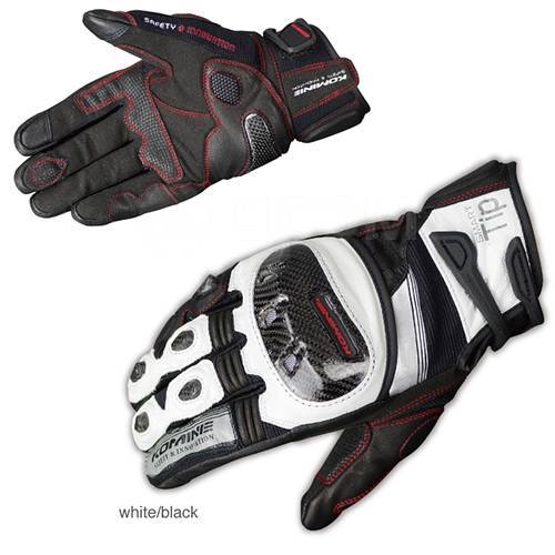  Komine GK-193 Protect Leather M-Gloves-GUREN 3XL, Black 