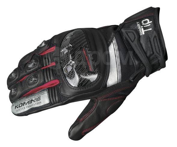  Komine GK-193 Protect Leather M-Gloves-GUREN 3XL, Black 