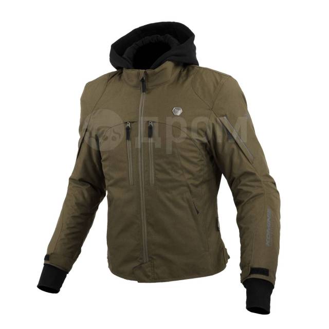  Komine JK-608 High Protect Winter Parka 2XL, Black 