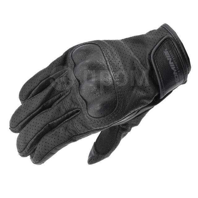  Komine GK-257 Vented Protect Leather Gloves 3XL, Black 