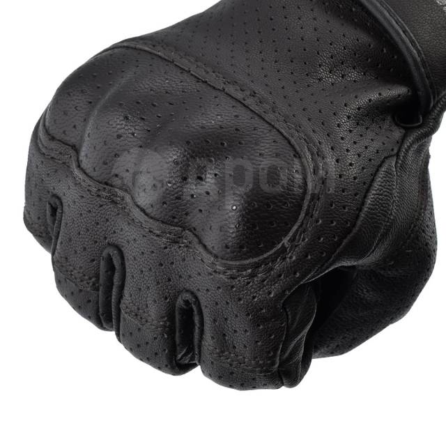  Komine GK-257 Vented Protect Leather Gloves 3XL, Black 