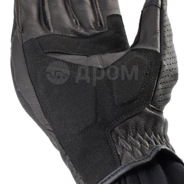  Komine GK-257 Vented Protect Leather Gloves 3XL, Black 