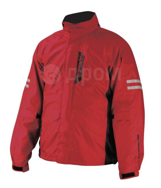    Komine RK-539 Breathter Rain Wear FIATO Red, M 