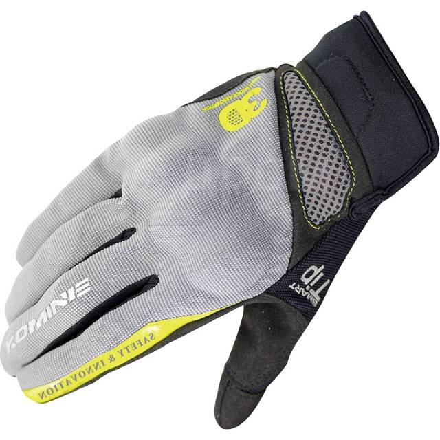  Komine GK-163 3D Protect Mesh Gloves M, Black/Red 