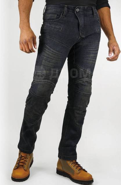  Komine PK-718 II Super Fit Kevlar Jeans XL, Deep Indigo 