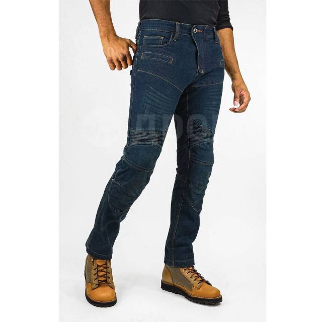  Komine PK-718 II Super Fit Kevlar Jeans XL, Indigo/Blue 