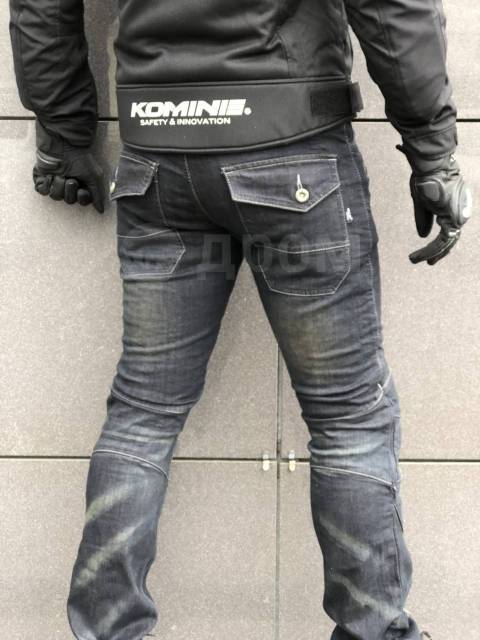  Komine PK-718 II Super Fit Kevlar Jeans WS, Deep Indigo 