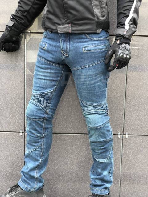  Komine PK-718 II Super Fit Kevlar Jeans WM, Deep Indigo 