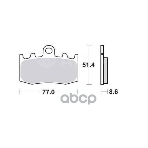  . . 77.6 X 51.8 X 8.5 Mm Moto Mcb748 TRW . MCB748 