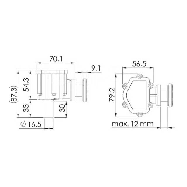 -    Huifeng Rigging HF-7010-120 12120 1000/4000    AISI316 