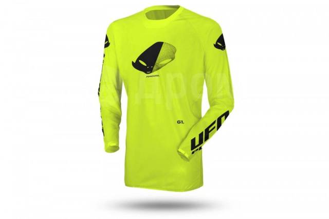  UFO SLIM RADIAL JERSEY Neon Yellow :L MG04527#DFLU-XXL 