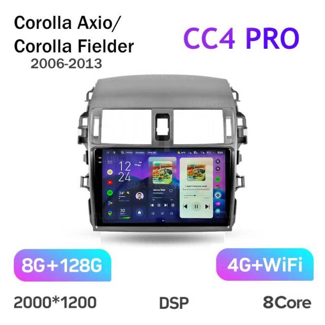 Купить Магнитола Teyes CC4 Pro 9 для Toyota Corolla Axio, Fielder 2006 ...