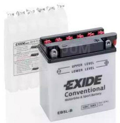  !  5Ah 65A 120/60/130 moto .  . / EB5L-B_ EXIDE EB5L-B 