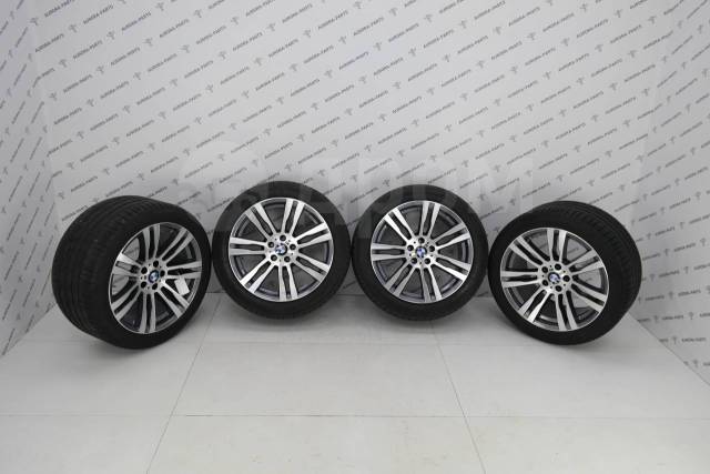 Литые диски R20 комплект разношироких колёс 333 стиль Покрышки: Nankang 265/45R20 (44 неделя 17 год), Brodgestone Dueler H/P 315/35R20 (4 неделя 16 год) BMW 36117842183