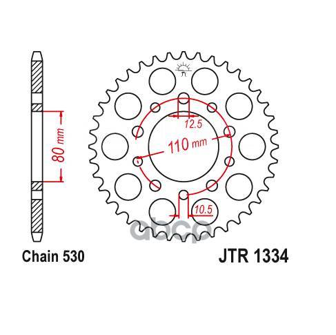   1334.43 JT Sprockets . JTR133443 