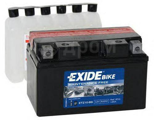 !  8.6Ah 150A 150/90/95 moto AGM .   / EXIDE ETZ10-BS_ EXIDE ETZ10BS 