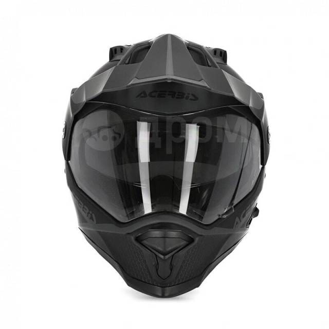  Matte Black Acerbis Reactive Off Road Fiber Motorcycle 