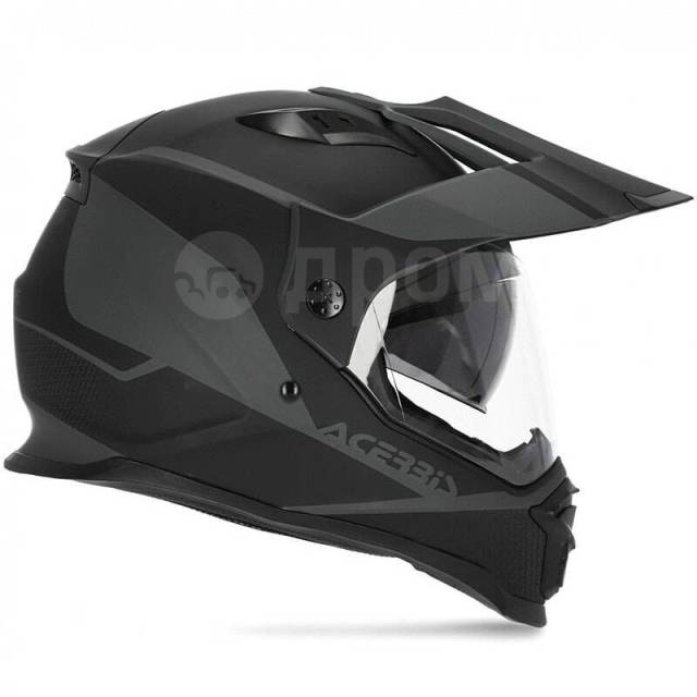  Matte Black Acerbis Reactive Off Road Fiber Motorcycle 