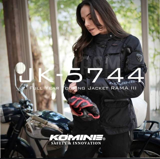  Komine JK-574 F-Touring JKT-RAMA ? S, Ivory/black 