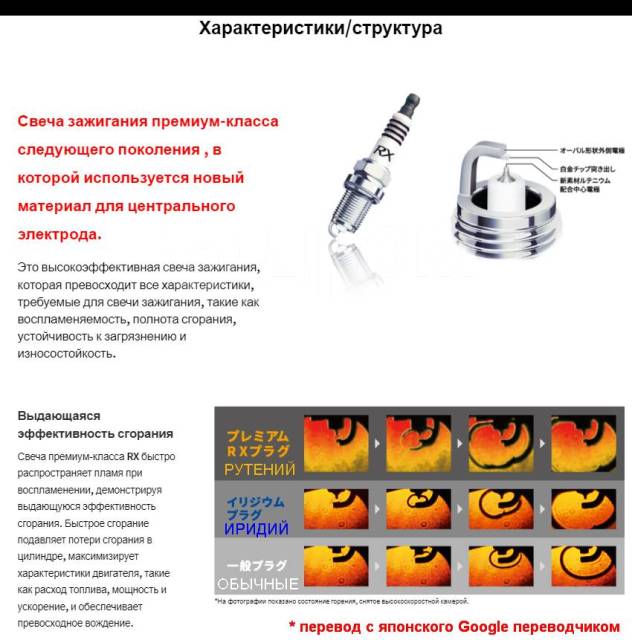 Купить Свечи рутений (3шт) Hijet Mira Move Tanto Flair турбо оригинал ...