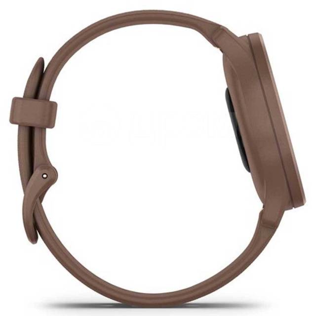   Brown / White Gold Garmin 010-02566-02 Vivomove Sport 