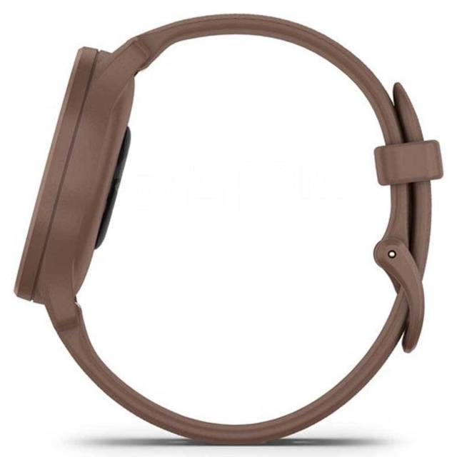   Brown / White Gold Garmin 010-02566-02 Vivomove Sport 