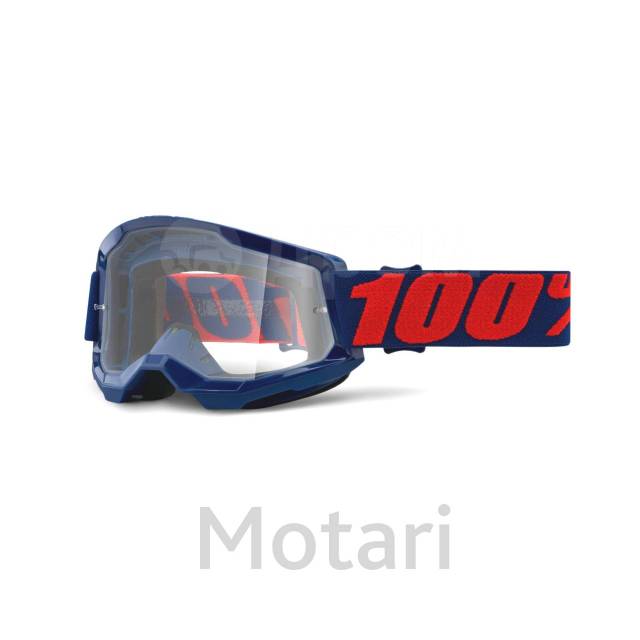  100% Strata 2 Goggle Masego Mirror Silver 