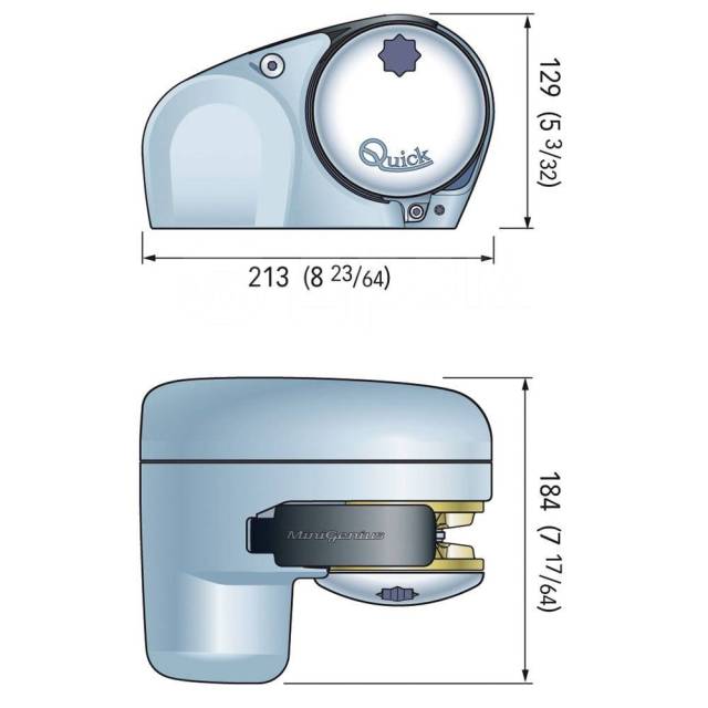   White Quick italy 307500 Minigenius FF 150W 12V B.6 