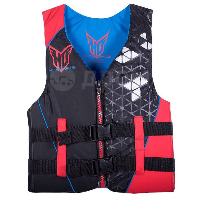  HO Mens Infinite Vest-Blk/Red-XS(2018) 