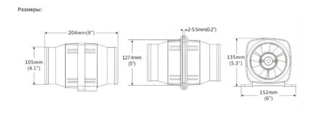    SAILINGFLO, 24V 4'' 