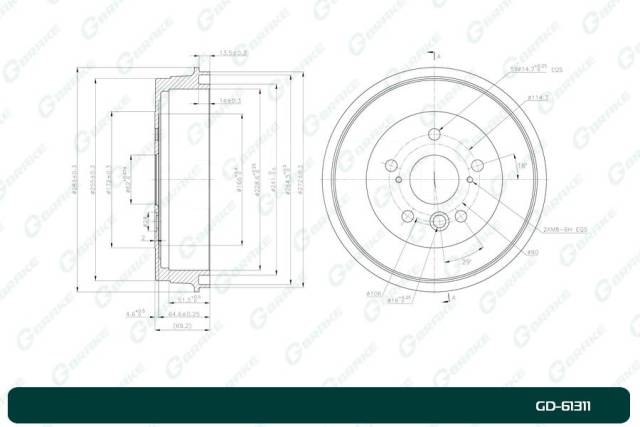   G-brake GD-61311 