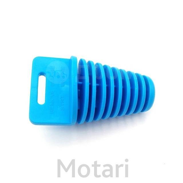    Exhaust Wash Waterproof Plug L Blue 