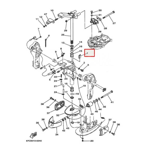      Yamaha 30D;40V;50D(H);F25-40 