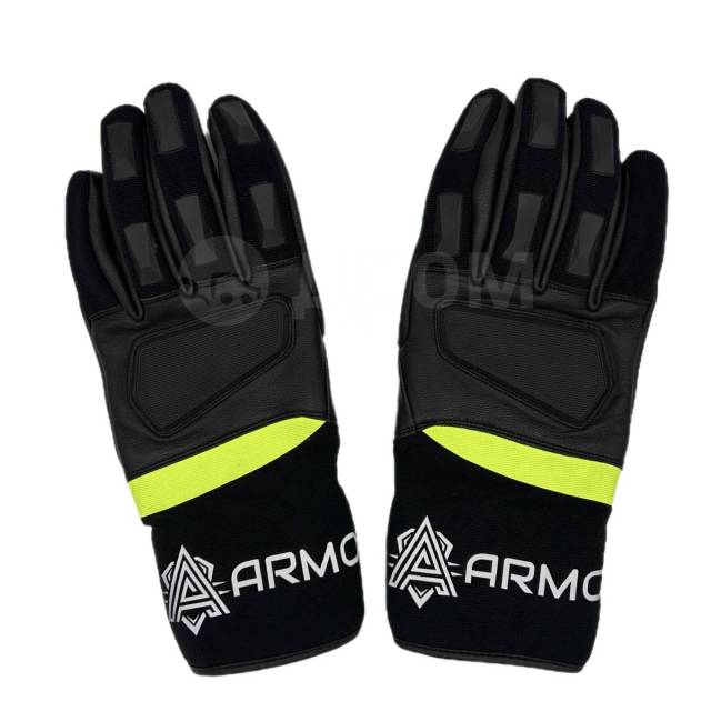  ARMO Gloves-N7 black-yellow. XL. - 