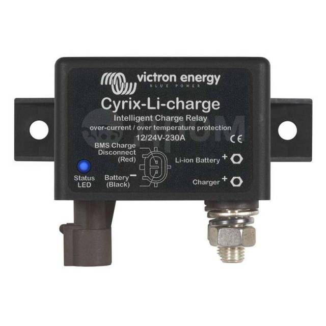  Black Victron energy NBA-548 Cyrix-Li-Charge 12/24V-230A 