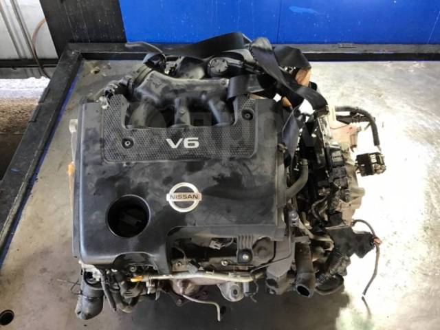   , Nissan VQ25-DE - CVT RE0F10A GB61 FF J32 Black 52 341 km