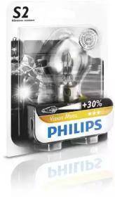  S2 PHILIPS 12V 35 35W Vision Moto BA20d  '12728BW' 