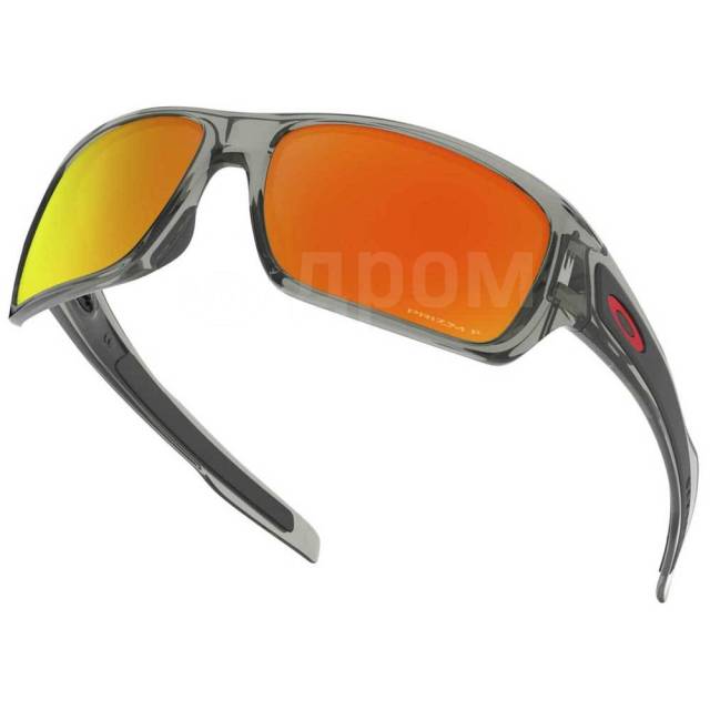   Grey Ink Prizm Ruby Polarized/Cat3 Oakley OO9263-5763 Turbine Moto GP Prizm 