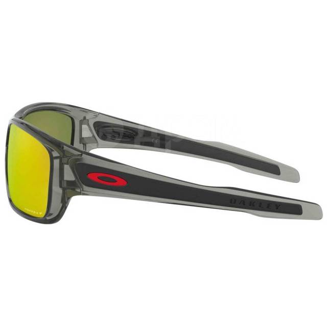   Grey Ink Prizm Ruby Polarized/Cat3 Oakley OO9263-5763 Turbine Moto GP Prizm 