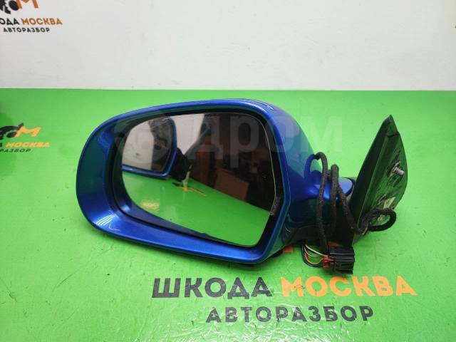 Купить Зеркало левое 6 контактов Шкода Октавия А5 в Москве по цене: 6 ...