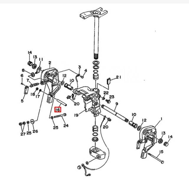   Yamaha 30D; 40-50(63D) (90387-08M03;90387-09019) (Yamaha) 