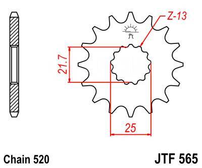   JTF565-13 F565-13 10-167-13 (MTX) 